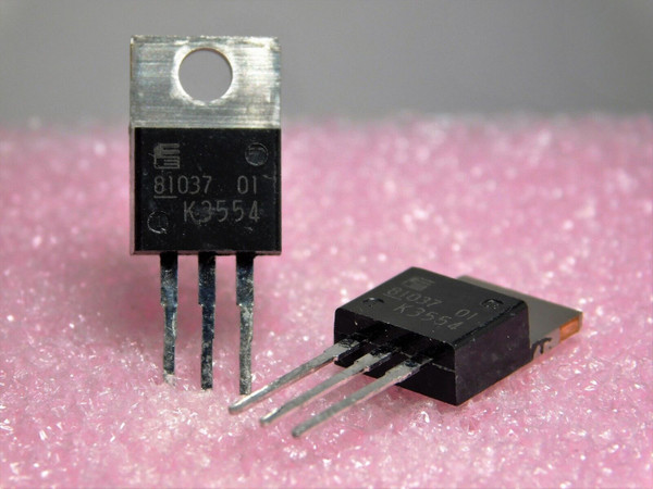 2SK3554-01 / 2SK3554 / K3554 / FET /TO220 / 2 PIECES (qzty)