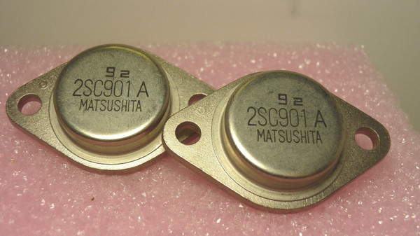 2SC901A / TRANSISTOR / TO3 / 2 PIECES /  (qzty)