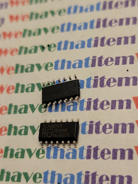 TL74HC14D / IC / SURFACEMOUNT / 2 PIECES (qzty)