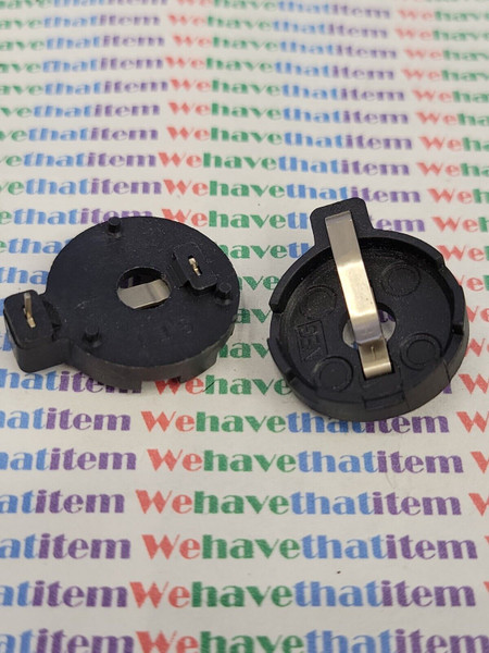 10x BATTERY  HOLDER,  1'' DIAM / CELL HOLDER / PCB MOUNT (qzty)