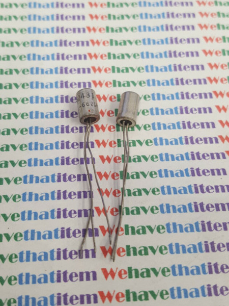 2N2431 / GERMANIUM TRANSISTOR / 2 PIECES / (qzty)