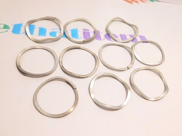 TUBE SOCKET RETAINING RINGS / 10 PIECES (qzty)