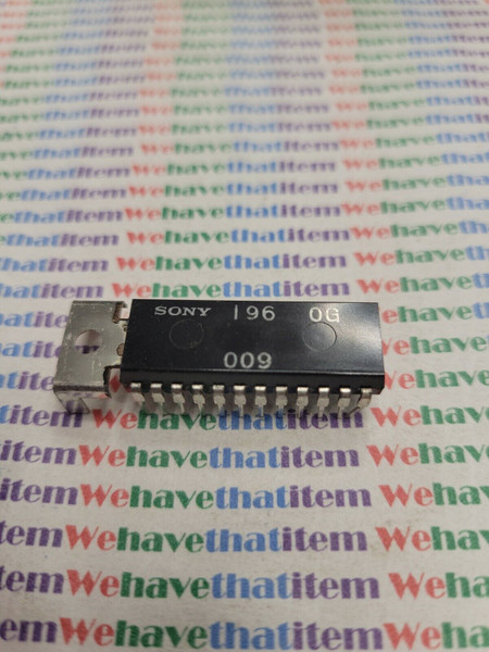 CX196/ SONY IC / MARKED 196 / DIP / 1 PIECE (QZTY)