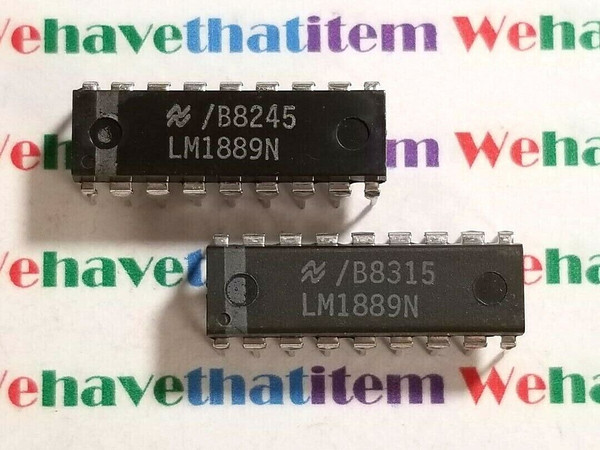 LM1889N / DIP / IC / 2 PIECES  (qzty)