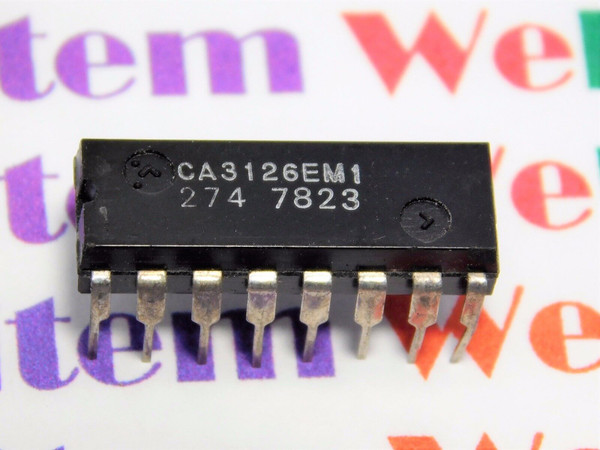CA3126EM1 / CA3126EMI / IC / DIP / 1 PIECE (qzty)