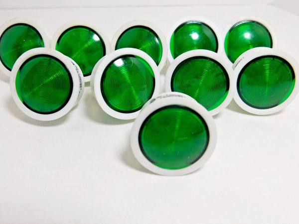 PANEL INDICATOR BULBS, LAMPS / GREEN / 125v 2w / 10 PIECES (qzty)