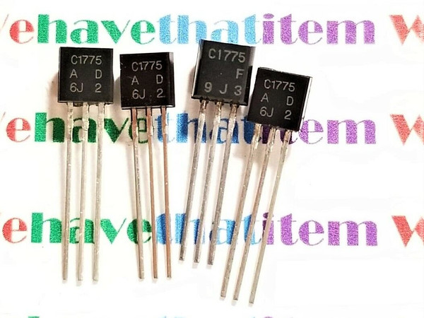  2SC1775 / C1775 / TRANSISTOR / TO92 / 4 PIECES  (qzty)