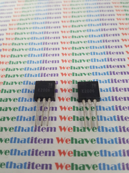 2SK2006 / K2006 / FET / TO3P / 2 PIECES  (qzty)
