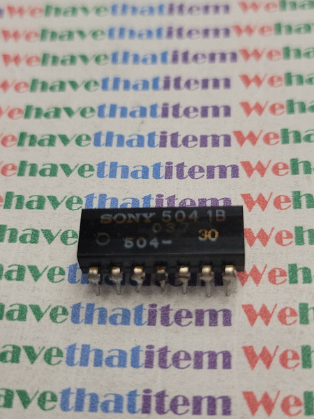 CX504  / SONY IC / MARKED 504B1B / DIP / 1 PIECE (QZTY)