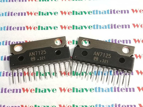 AN7125 / SIP / IC / 2 PIECES /  (qzty)