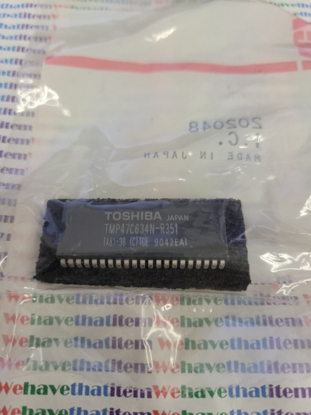 TMP47C634N-351 / RCA 202048  / IC / DIP / 1 PIECE  (qzty)