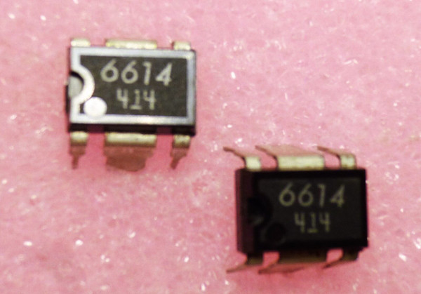 AN6614 / PART MARKED 6614 / DIP / IC / 2 PIECES /  (qzty)