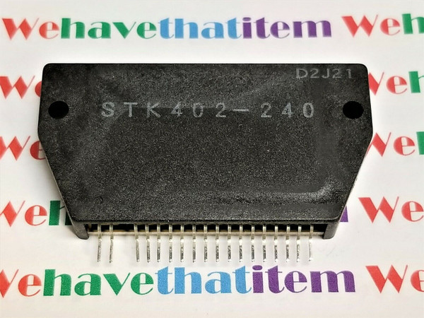 STK402-240 / IC / SIP / 1 PIECE (QZTY)
