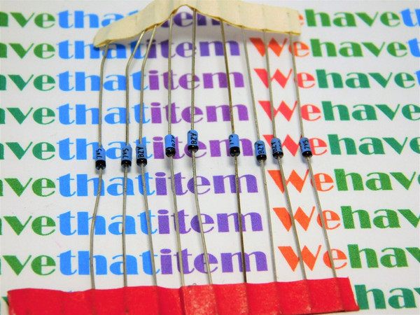 BZY88C7V5 / DIODE / COMPARABLE TO ECG5015A, NTE5015A / 9 PIECES  (qzty)