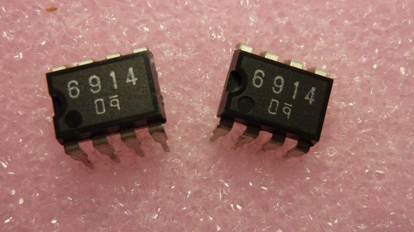 AN6914 / MARKED ON PART 6914 / DIP / IC / 2 PIECES /  (qzty)
