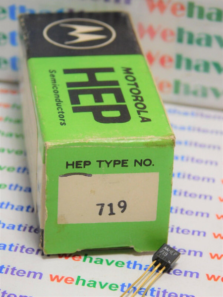 HEP719 / TRANSISTOR / TO92 / 1 PIECE (qzty)