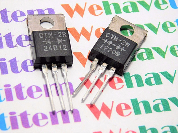 CTM-2R / DUAL DIODE / TO220 / 2 PIECES (qzty)