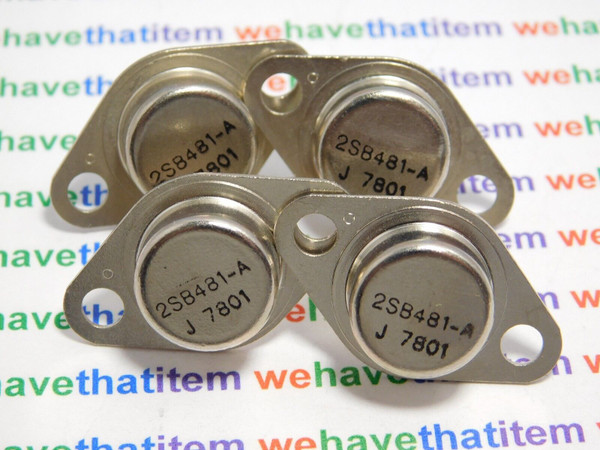 2SB481-A / TRANSISTOR / TO3 / 4 PIECES (qzty)