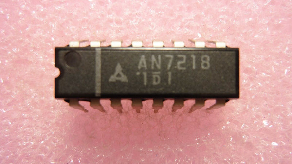 AN7218 / COMPARABLE TO ECG1563, NTE1563 / DIP / IC / 1 PIECE /  (qzty)
