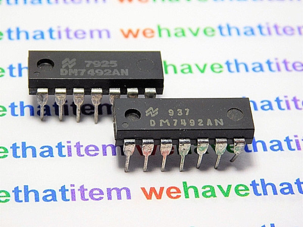DM7492AN / IC / DIP / 2 PIECES (qzty)
