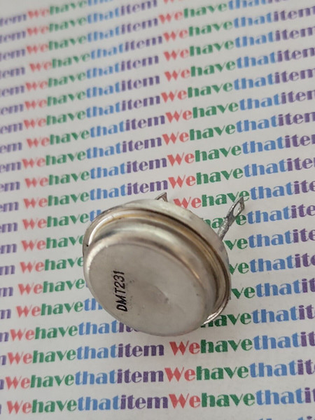 T231  / DMT231 / TRANSISTOR / RARE / 1 PIECES (QZTY)