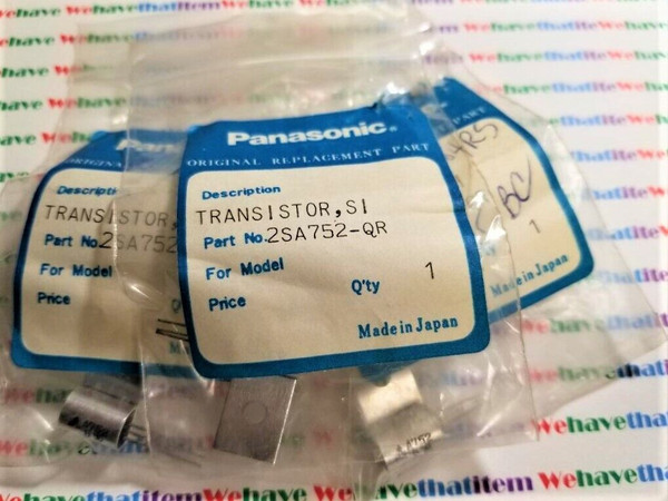 2SA752 / TRANSISTOR / TO92 / PANASONIC / 3 PIECES (QZTY)