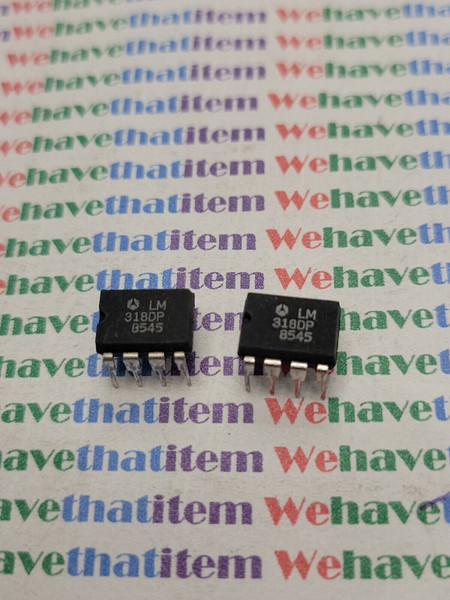 LM318DP / IC / DIP / 2 PIECES (qzty)