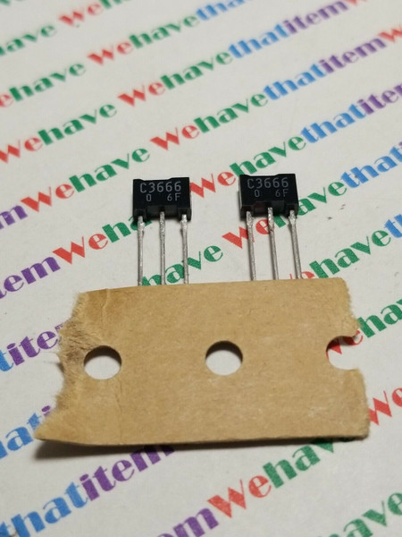 2SC3666 / C3666 / TRANSISTOR   / 2 PIECES (qzty)