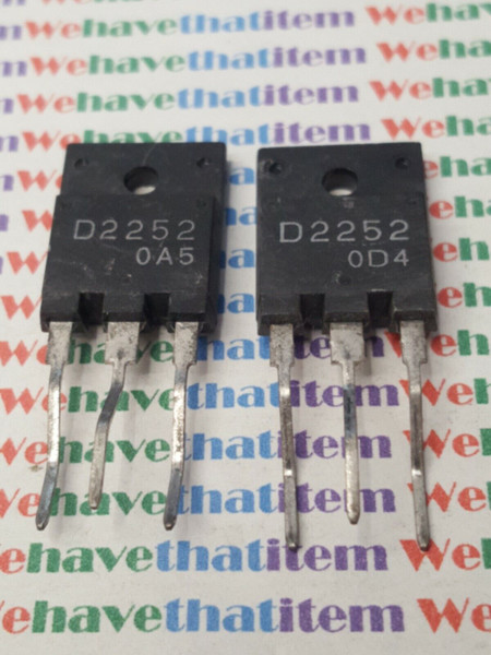 2SD2252 / TRANSISTOR / 2 PIECES / (qzty)