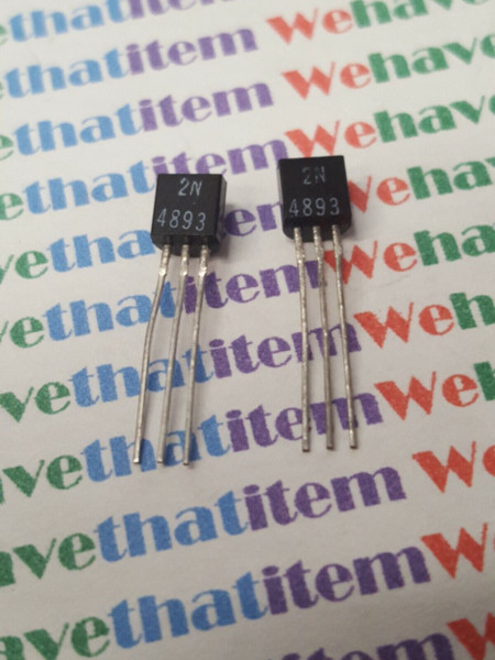 2N4893 / TRANSISTOR / 2 PIECES / (qzty)