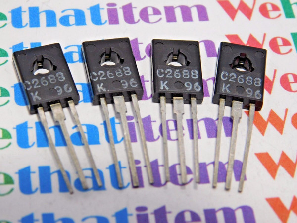 2SC2688 / TRANSISTOR / TO126 / 4 PIECES (QZTY)