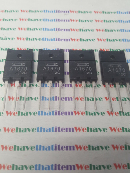 2SA1670 / TRANSISTOR / 4 PIECES / (qzty)