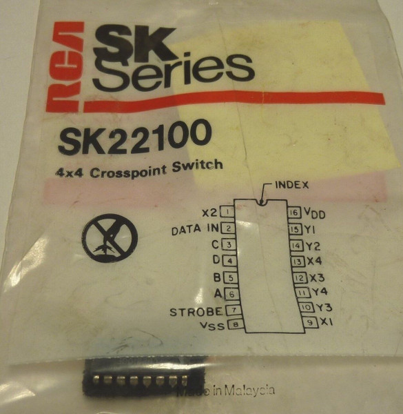 SK22100 / 4X4 CROSSPOINT SWITCH / 1 PIECE /  (qzty)