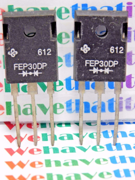 FEP30DP / FAST RECOVERY DIODE / TO3P / 2 PIECES (qzty)