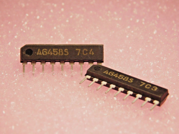 LA6458S / A6458S / COMPARABLE TO ECG1529, NTE1529 / IC / SIP / 2 PIECES (qzty)
