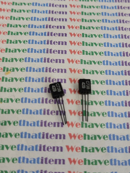 2SC738 /   TRANSISTOR TOSHIBA / 2 PIECES / (qzty)