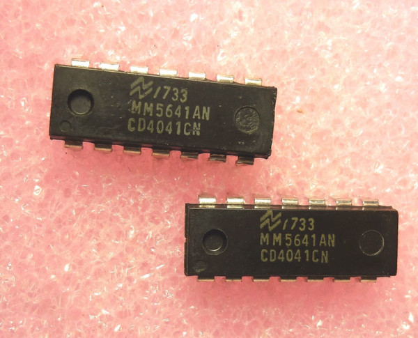 MM5641AN / IC / DIP / 2 PIECES /  (qzty)