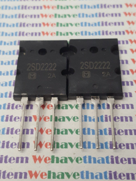 2SD2222 / TRANSISTOR / 2 PIECES / (qzty)
