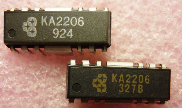 KA2206 / IC / DIP / 2 PIECES  (QZTY)