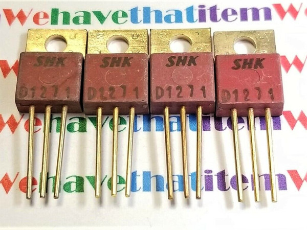 2SD1271 / D1271 / TRANSISTOR / TO220 / 4 PIECES  (qzty)