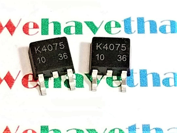 2SK4075 / K4075 / SURFACE MOUNT FET / 2 PIECES (qzty)