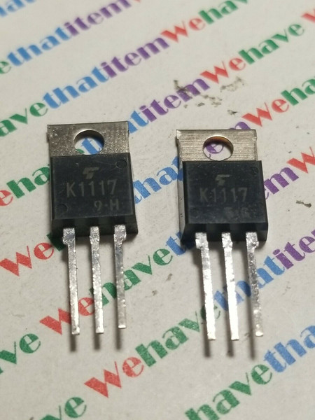 2SK1117 / TRANSISTOR / 2 PIECES (qzty)