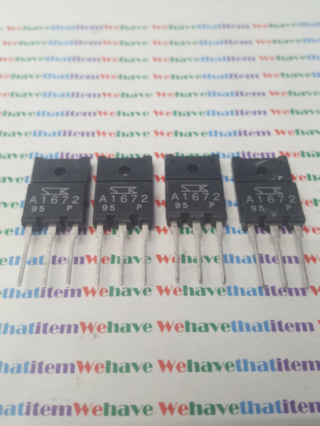 2SA1672 / TRANSISTOR / 4 PIECES / (qzty)