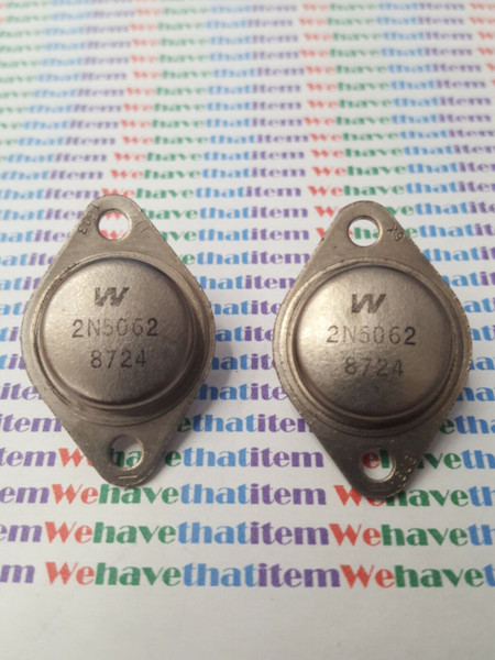 2N5062 / TRANSISTOR / 2 PIECES / (qzty)