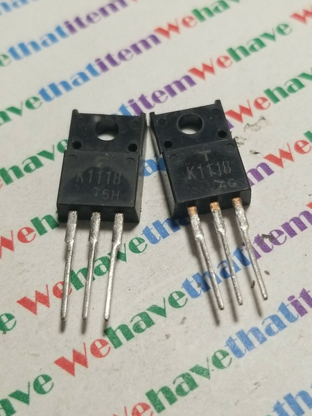 2SK1118 / TRANSISTOR / 2 PIECES (qzty)
