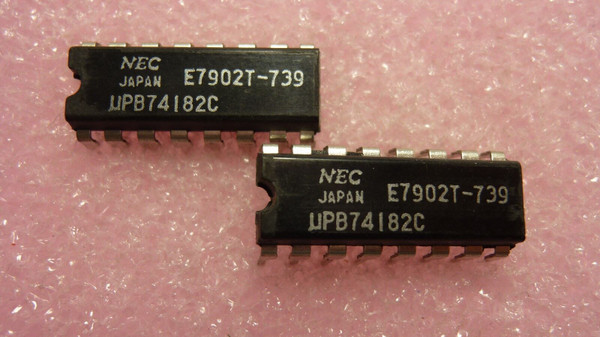 UPB74182C / DIP / IC / 2 PIECES /  (qzty)