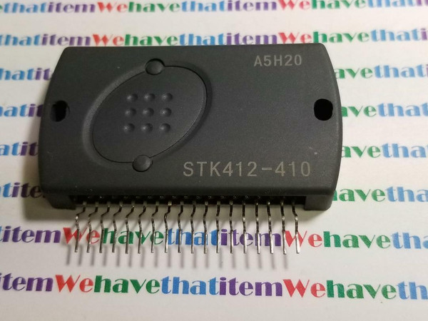 STK412-410 / AUDIO POWER AMPLIFIER / SIP / 1 PIECE (qzty)