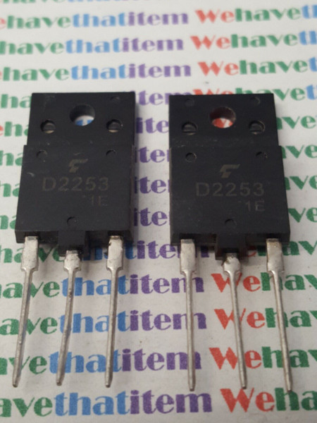 2SD2253 / TRANSISTOR / 2 PIECES / (qzty)