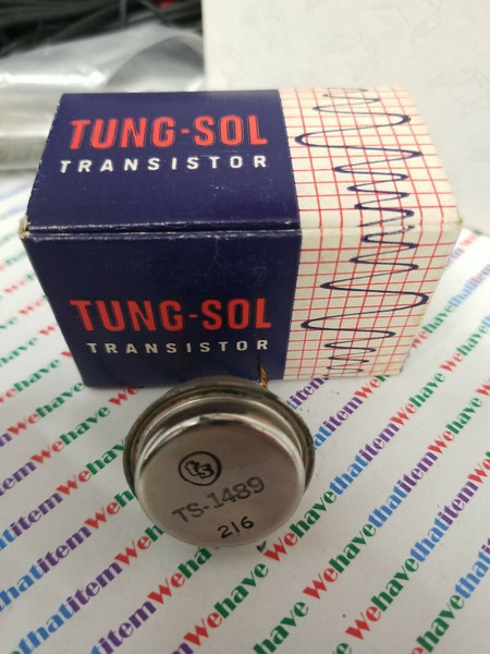 TS-1489  / TRANSISTOR / VINTAGE / ORIGINAL / 1 PIECE (qzty)