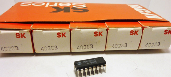 SK4028B /ON PART CD4028BE /COMPARABLE TO ECG5070A, NTE5070A /5 PIECES /  (qzty)